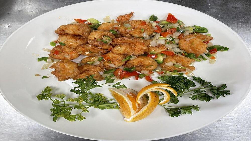 Shrimp with Pepper and Salt